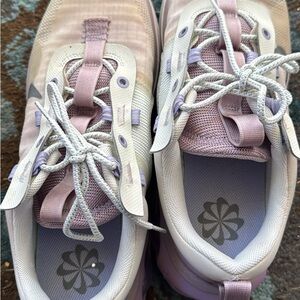 Purple and beige Nike air max 2021